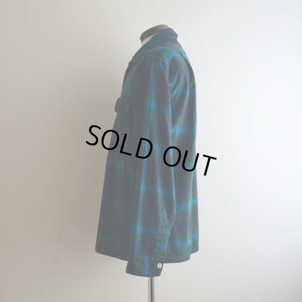 画像4: 1960s PENDLETON ウールシャツ　 オンブレーチェック　 表記M 