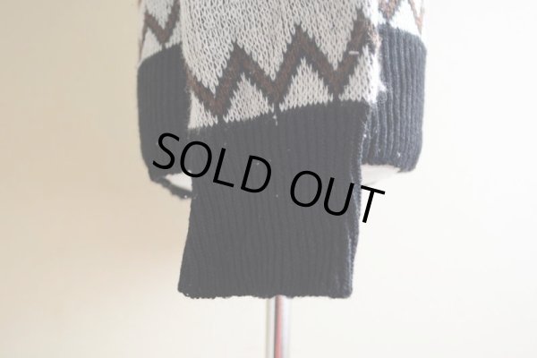 画像10: 1970s KENNINGTON ミッキーマウス ジャガードニットセーター  表記M