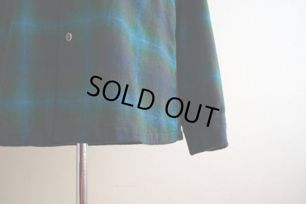画像10: 1960s PENDLETON ウールシャツ　 オンブレーチェック　 表記M 