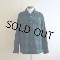 1960s PENDLETON ウールシャツ　 オンブレーチェック　 表記M 