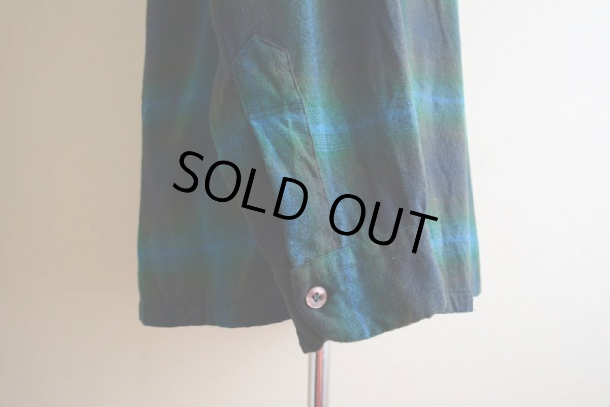 画像11: 1960s PENDLETON ウールシャツ　 オンブレーチェック　 表記M  (11)