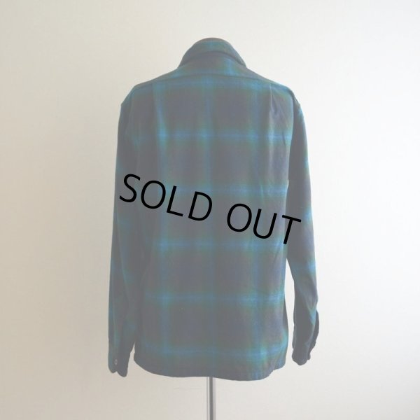 画像3: 1960s PENDLETON ウールシャツ　 オンブレーチェック　 表記M 