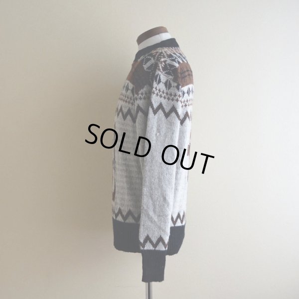 画像4: 1970s KENNINGTON ミッキーマウス ジャガードニットセーター  表記M