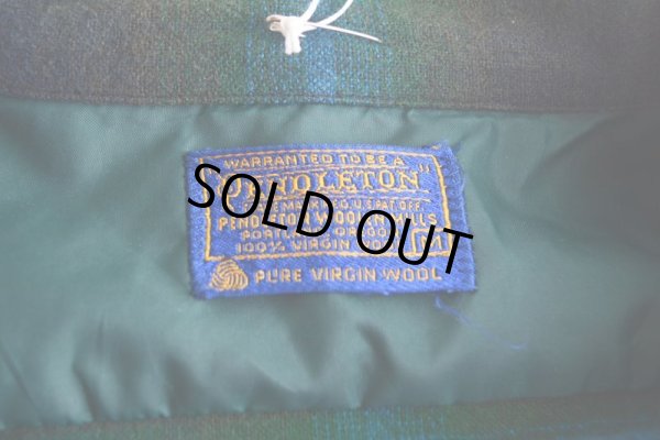 画像5: 1960s PENDLETON ウールシャツ　 オンブレーチェック　 表記M 