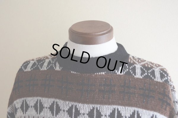 画像6: 1970s KENNINGTON ミッキーマウス ジャガードニットセーター  表記M