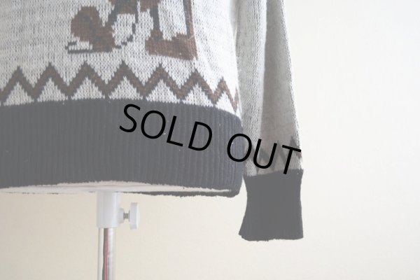 画像9: 1970s KENNINGTON ミッキーマウス ジャガードニットセーター  表記M