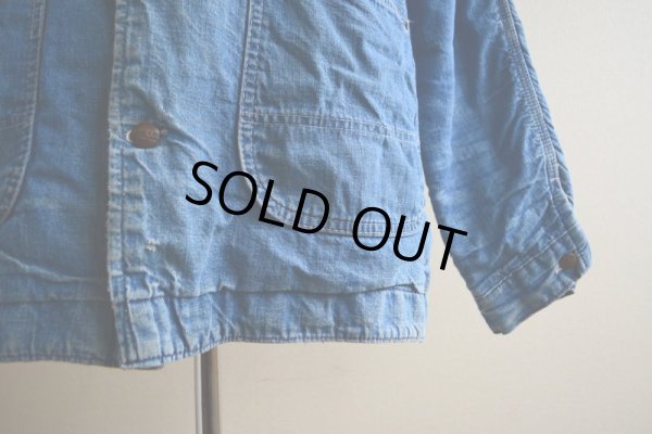 画像15: 1960s MONTGOMERY WARD デニムカバーオール　 裏ブランケット付き　 表記44 