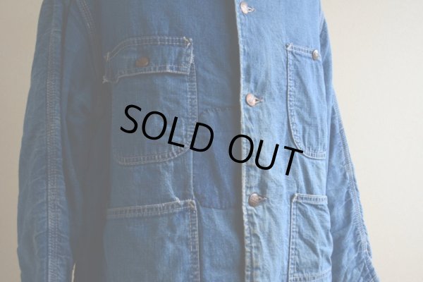 画像10: 1960s MONTGOMERY WARD デニムカバーオール　 裏ブランケット付き　 表記44 