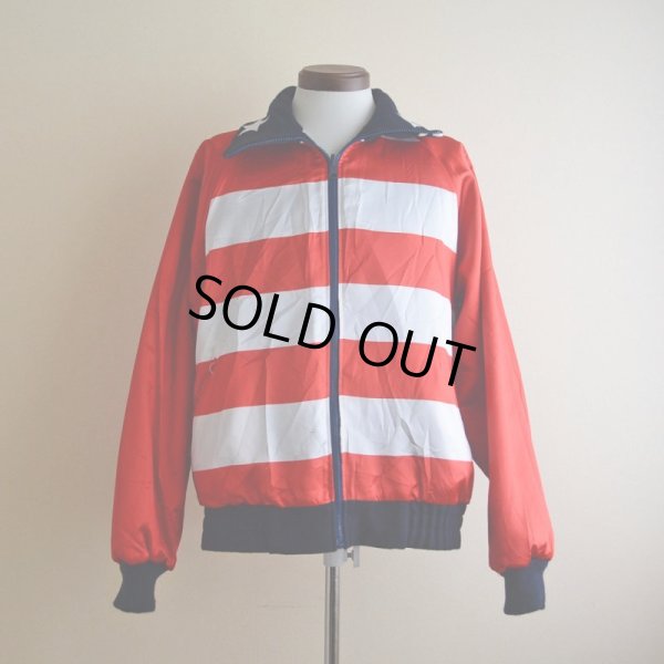 画像5: KIM BAKER DESIGN リバーシブルウールジャケット  星条旗モチーフ  表記S (着用感L)