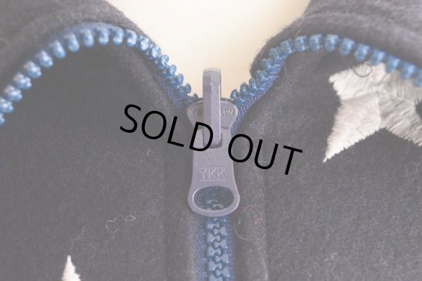 画像9: KIM BAKER DESIGN リバーシブルウールジャケット  星条旗モチーフ  表記S (着用感L)