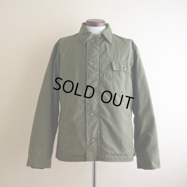 画像3: 1970s US.NAVY A-2デッキジャケット　 バックステンシル　 表記MEDIUM(38-40) 