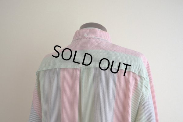 画像11: 1990s TOMMY HILFIGER シアサッカーBDシャツ　 表記L 