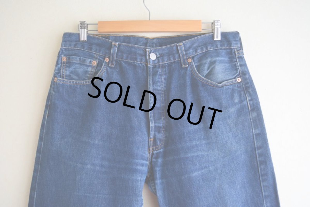 画像8: EURO LEVI'S 501　 MADE IN SPAIN　 表記 W36 L32  (8)