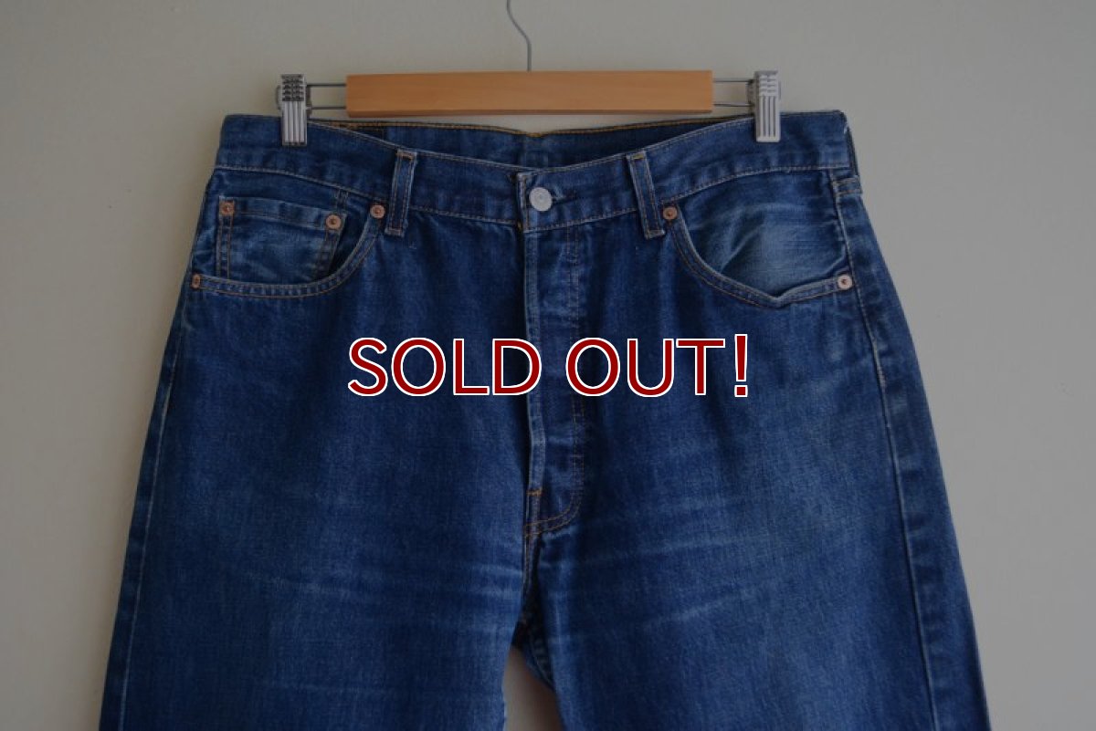画像8: EURO LEVI'S 501　 MADE IN SPAIN　 表記 W36 L32  (8)