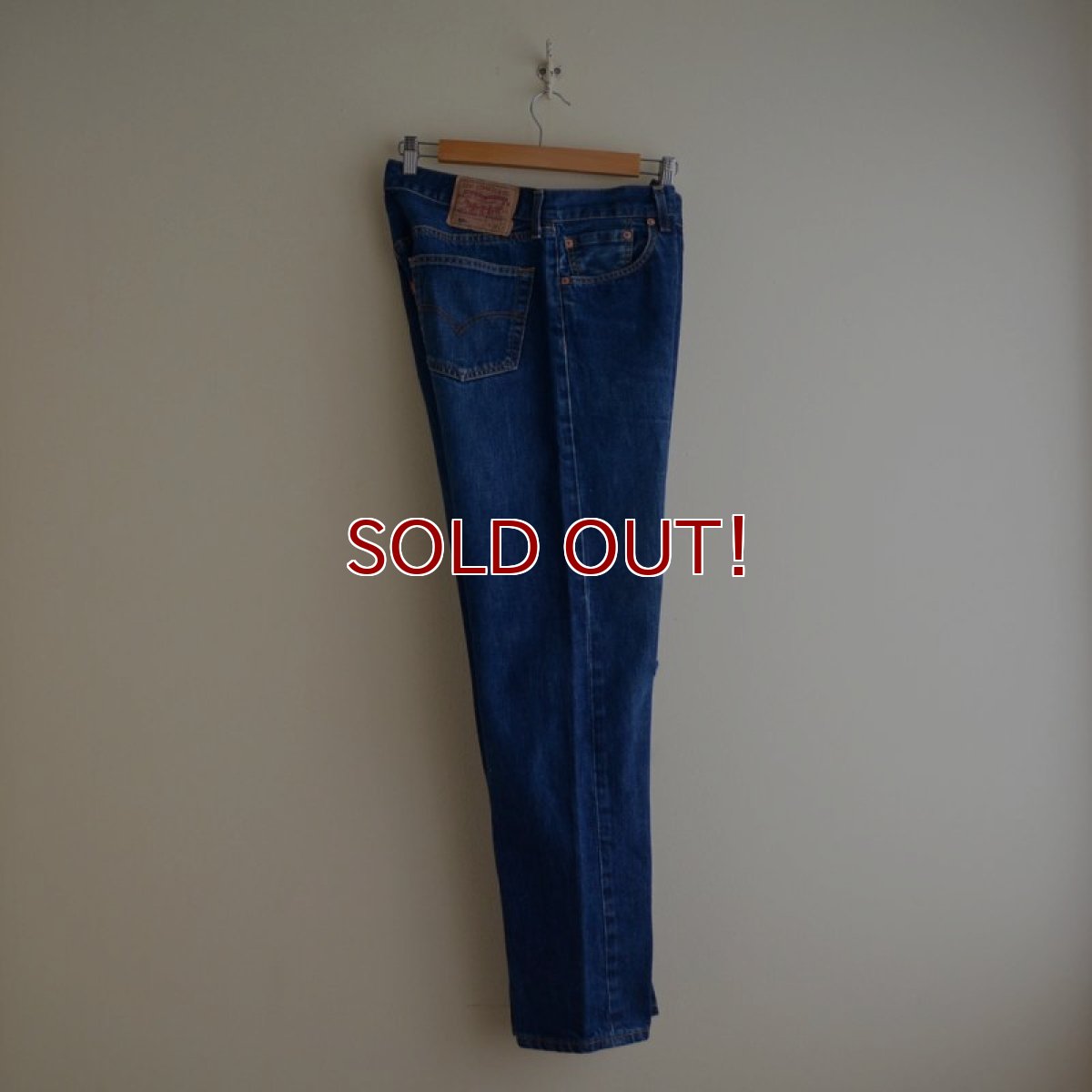 画像3: EURO LEVI'S 501　 MADE IN SPAIN　 表記 W36 L32  (3)