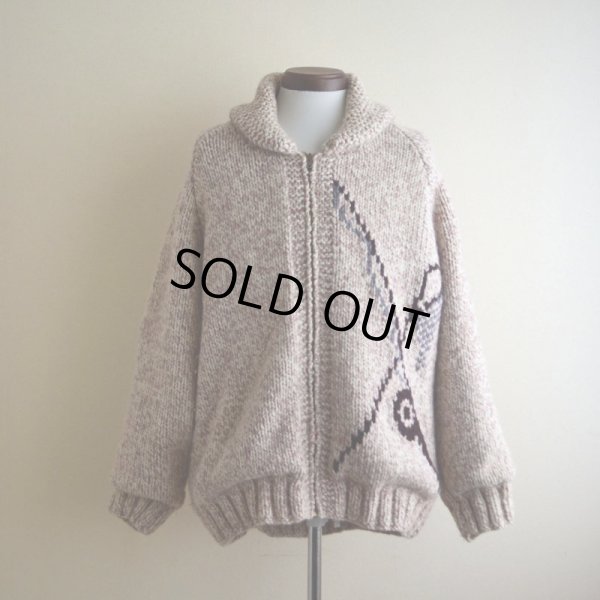 画像3: 1960s〜 フィッシング柄カウチンセーター  実寸ML