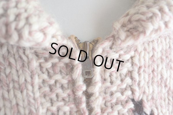 画像8: 1960s〜 フィッシング柄カウチンセーター  実寸ML