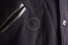 画像10: 1940s〜 LOWE&CAMPBELL 袖レザーボタンスタジャン　 実寸ML  (10)