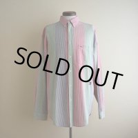 1990s TOMMY HILFIGER シアサッカーBDシャツ　 表記L 