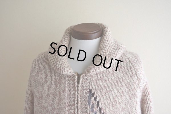 画像6: 1960s〜 フィッシング柄カウチンセーター  実寸ML