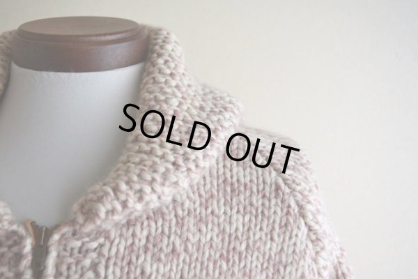 画像7: 1960s〜 フィッシング柄カウチンセーター  実寸ML