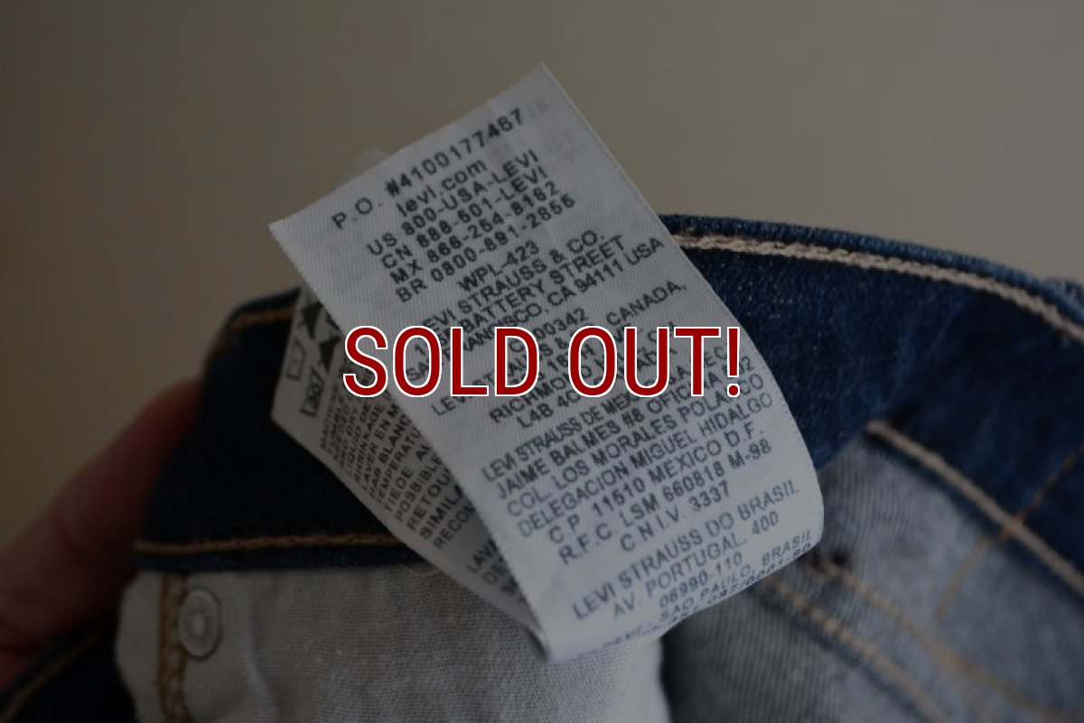 画像17: Levi's 511　 MADE IN MEXICO　 表記 W33 L32  (17)