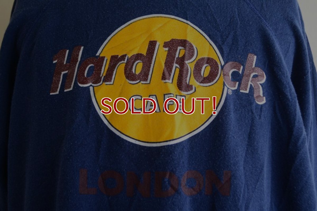 画像8: 1980s Hard Rock CAFE LONDON ロゴプリントスウェット　 MADE IN USA　 表記XL  (8)