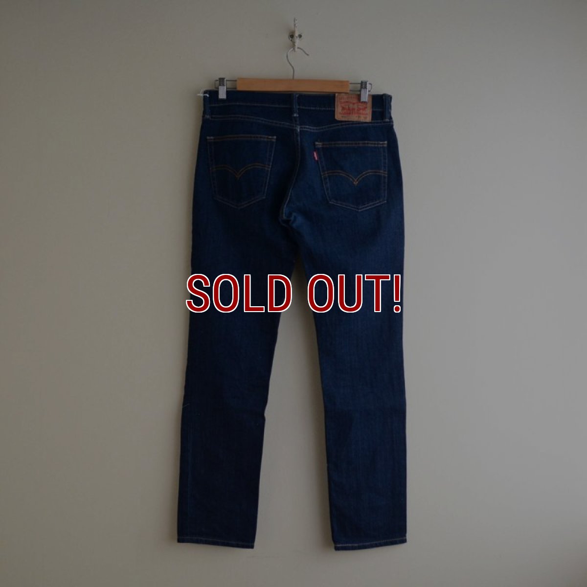画像2: Levi's 511　 MADE IN MEXICO　 表記 W33 L32  (2)