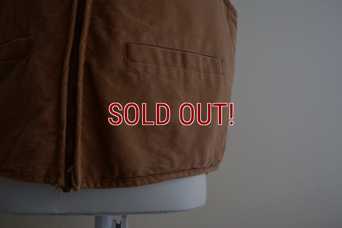 画像10: 1970s Carhartt ダックボアベスト　 表記L  (10)