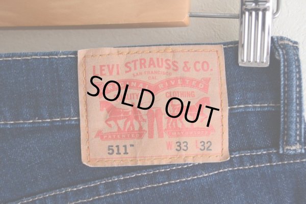 画像11: Levi's 511　 MADE IN MEXICO　 表記 W33 L32 