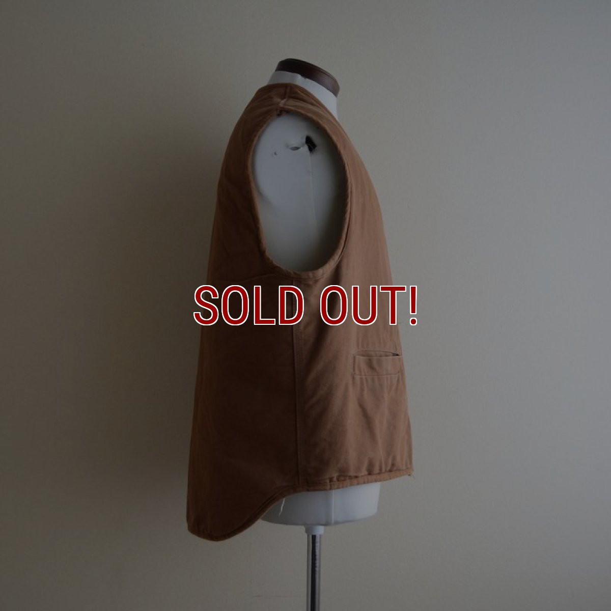 画像2: 1970s Carhartt ダックボアベスト　 表記L  (2)