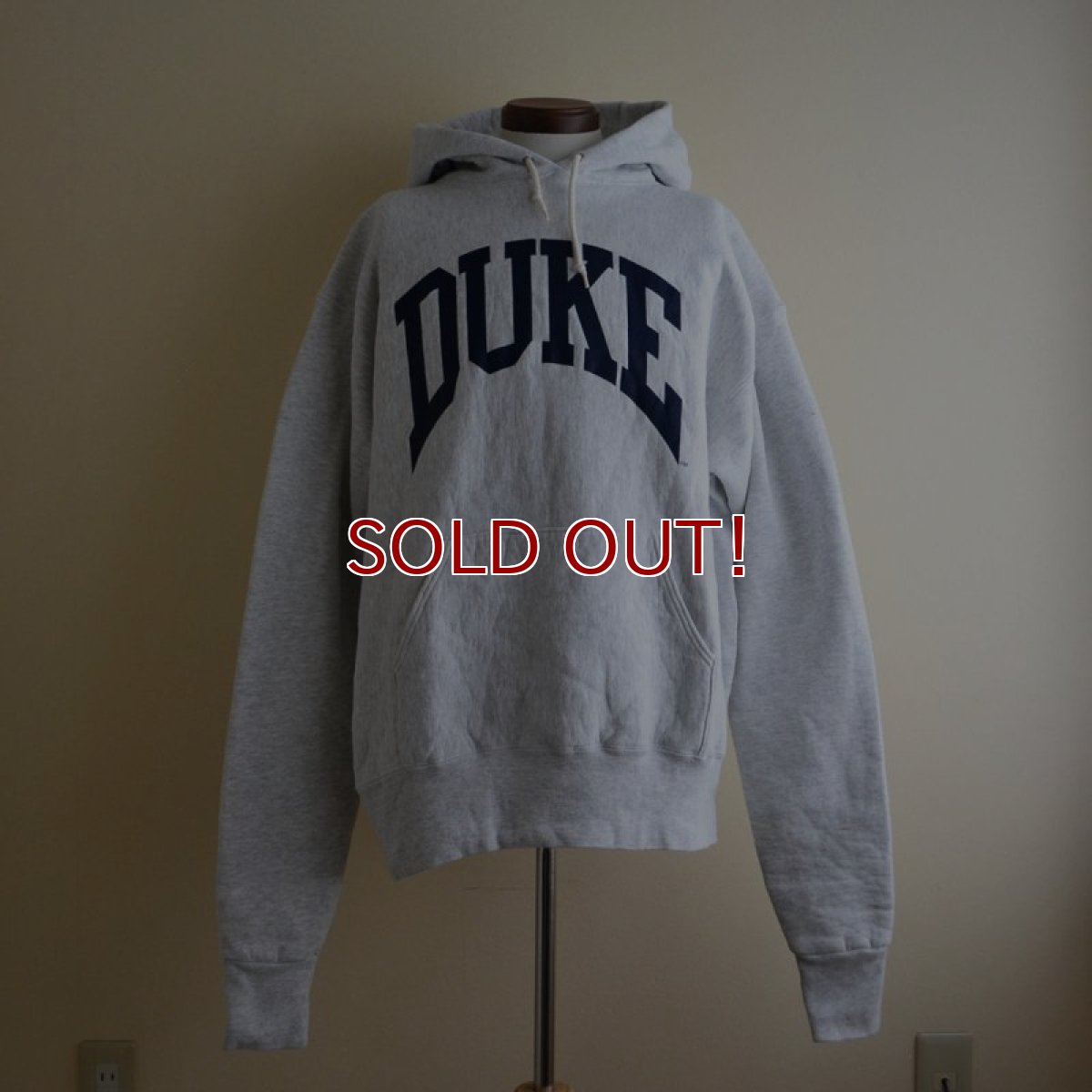 画像1: 1990s The Cotton Exchange DUKE UNIVERSITY リバースウィーブパーカー　 MADE IN USA　 表記XXL  (1)