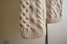 画像11: KELLY KNITWEAR フィッシャーマンニットカーディガン　 MADE IN IRELAND　 実寸L  (11)