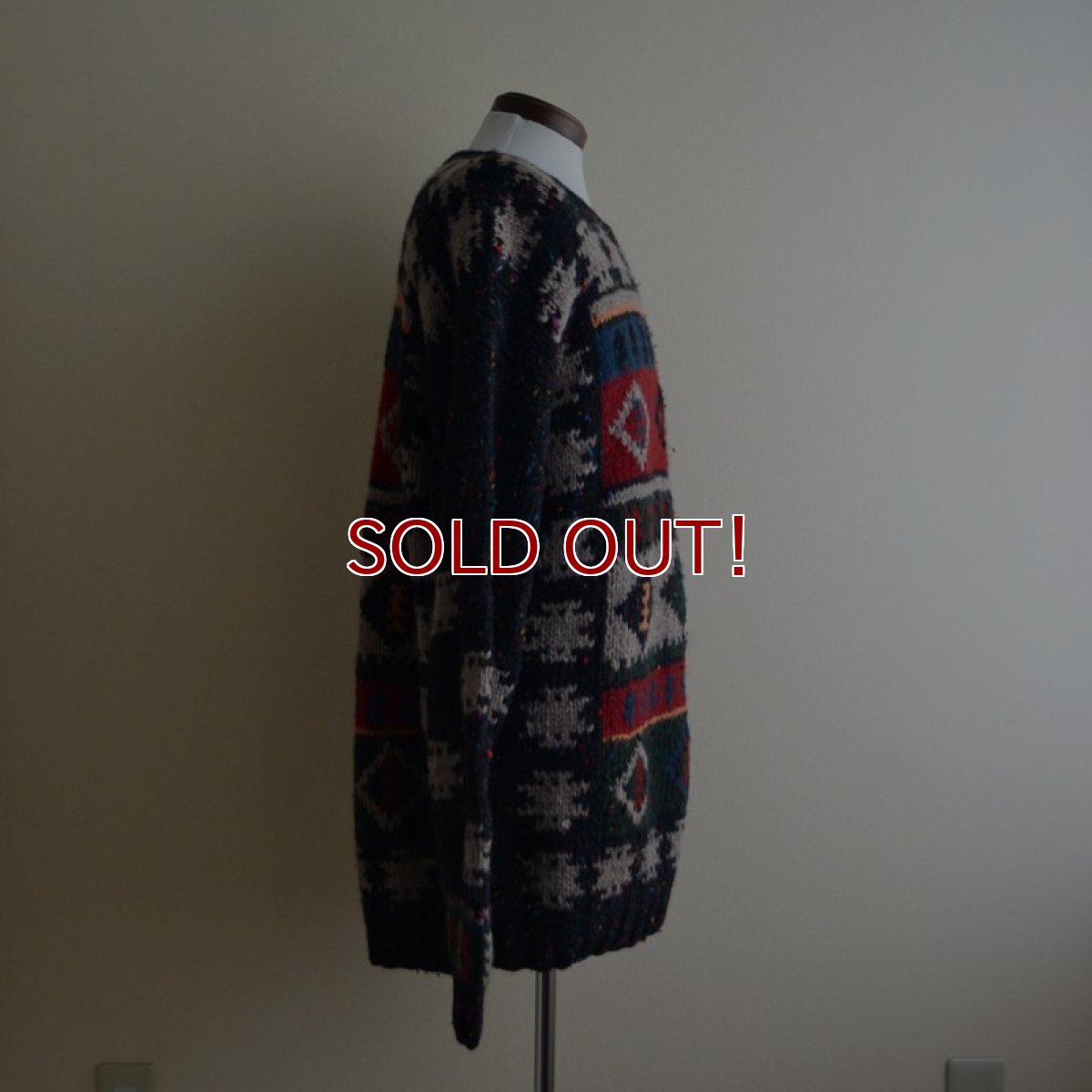 画像2: 1980s Woolrich ウールセーター　 表記XL  (2)