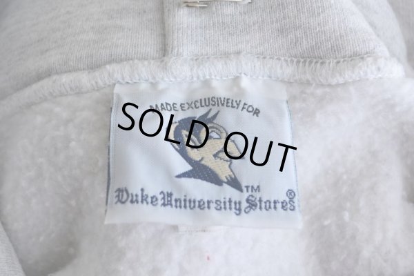 画像5: 1990s The Cotton Exchange DUKE UNIVERSITY リバースウィーブパーカー  MADE IN USA  表記XXL