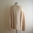 画像3: KELLY KNITWEAR フィッシャーマンニットカーディガン　 MADE IN IRELAND　 実寸L 