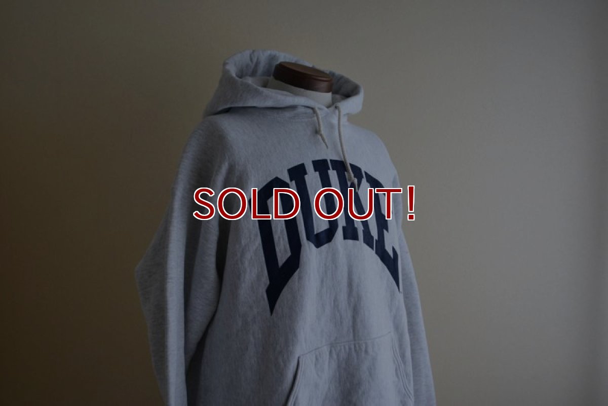 画像8: 1990s The Cotton Exchange DUKE UNIVERSITY リバースウィーブパーカー　 MADE IN USA　 表記XXL  (8)