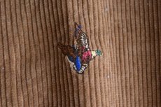 画像9: Brooks Brothers カモ刺繍 太畝コーデュロイパンツ　 表記W34 L30  (9)