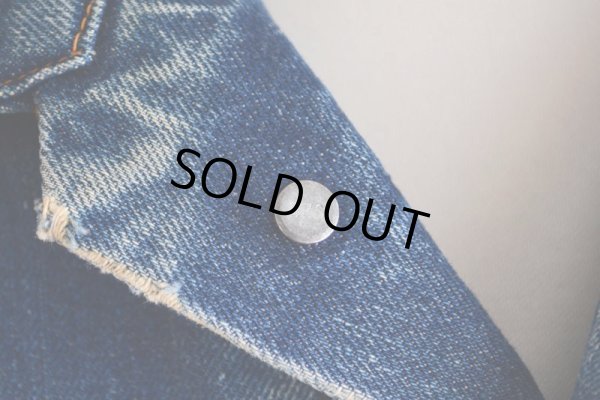 画像9: 1960s〜 LEVI'S 70505E 裏ブランケット付きデニムジャケット  実寸42