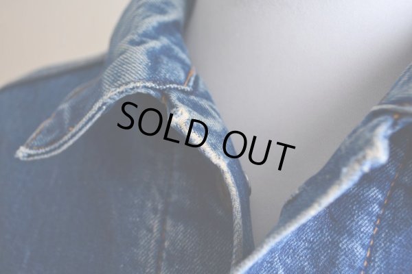 画像14: 1960s〜 LEVI'S 70505E 裏ブランケット付きデニムジャケット  実寸42