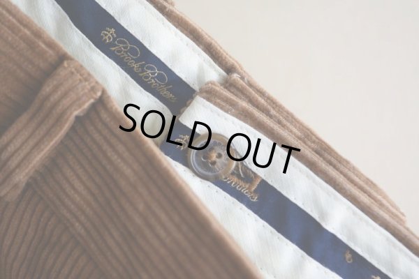 画像5: Brooks Brothers カモ刺繍 太畝コーデュロイパンツ  表記W34 L30