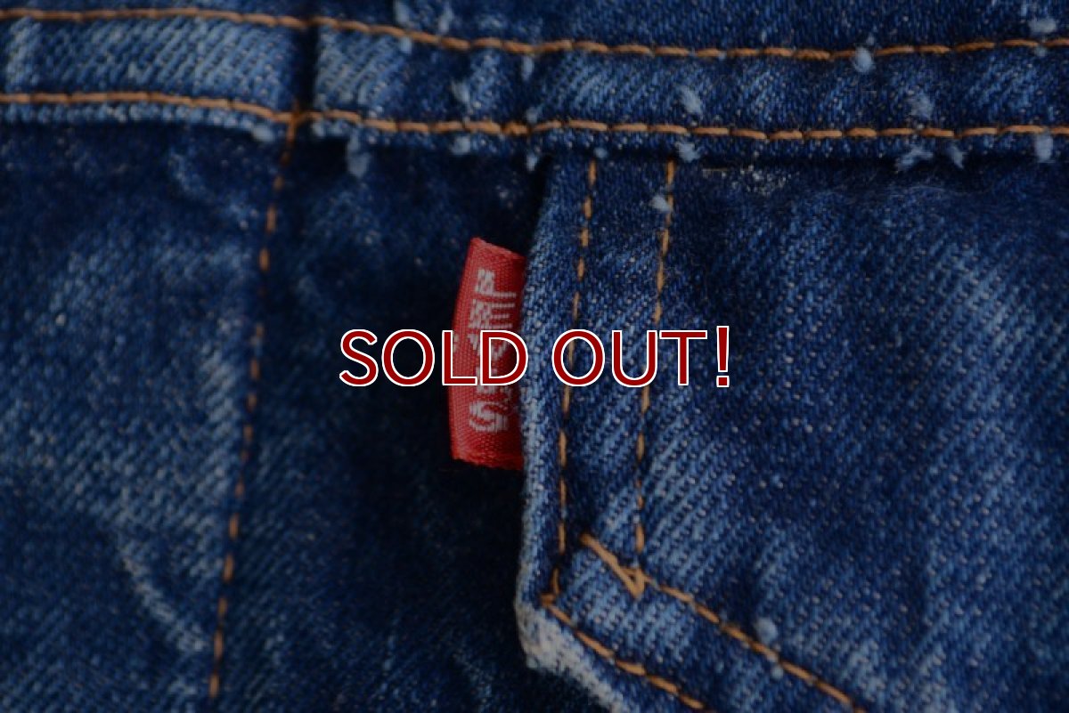 画像11: 1960s〜 LEVI'S 70505E 裏ブランケット付きデニムジャケット　 実寸42  (11)