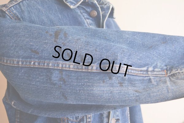 画像16: 1960s〜 LEVI'S 70505E 裏ブランケット付きデニムジャケット  実寸42