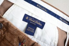 画像4: Brooks Brothers カモ刺繍 太畝コーデュロイパンツ　 表記W34 L30  (4)