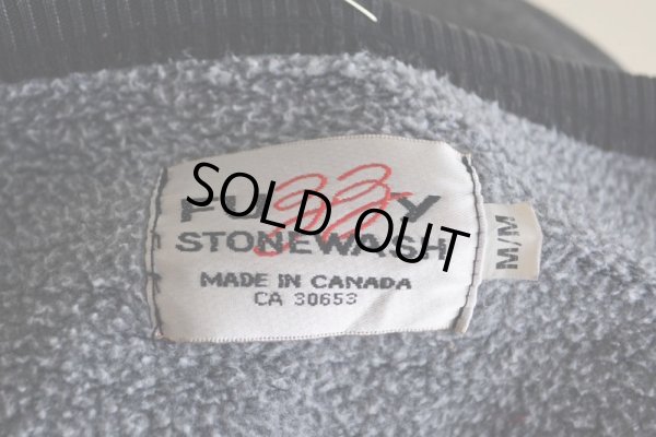 画像5: FUZZY STONEWASH ハイダアート刺繍スウェット  MADE IN CANADA  表記M