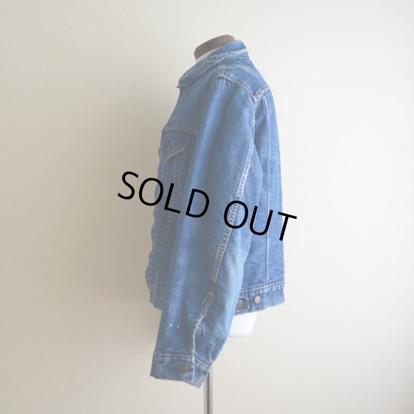 画像4: 1960s〜 LEVI'S 70505E 裏ブランケット付きデニムジャケット  実寸42