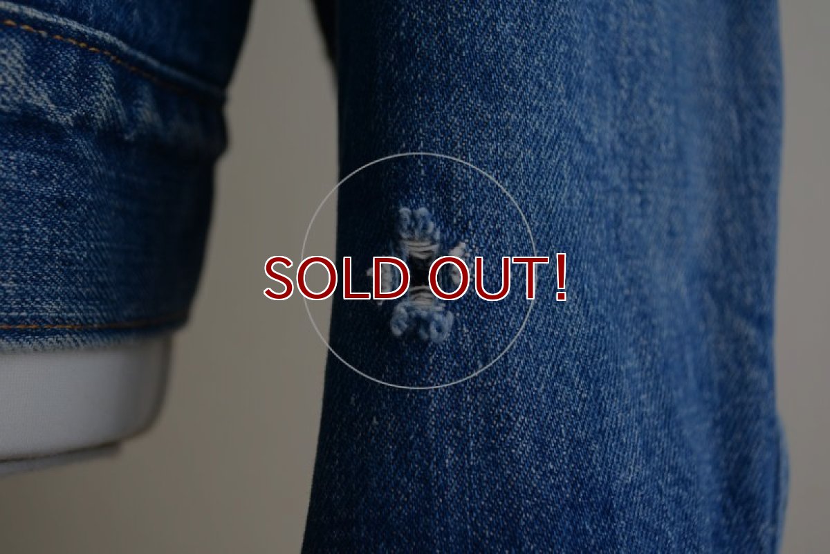 画像14: 1970s Levi's 70505-0317 裏ブランケット付きデニムジャケット　 実寸42-44  (14)