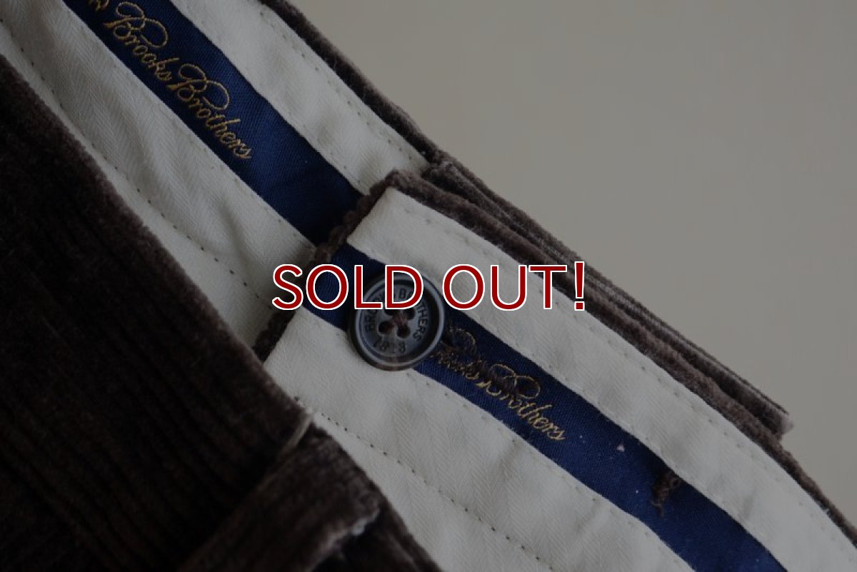 画像5: Brooks Brothers シカ刺繍 太畝コーデュロイパンツ　 表記W36 L30  (5)