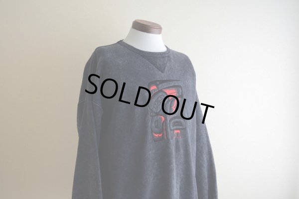 画像7: FUZZY STONEWASH ハイダアート刺繍スウェット  MADE IN CANADA  表記M