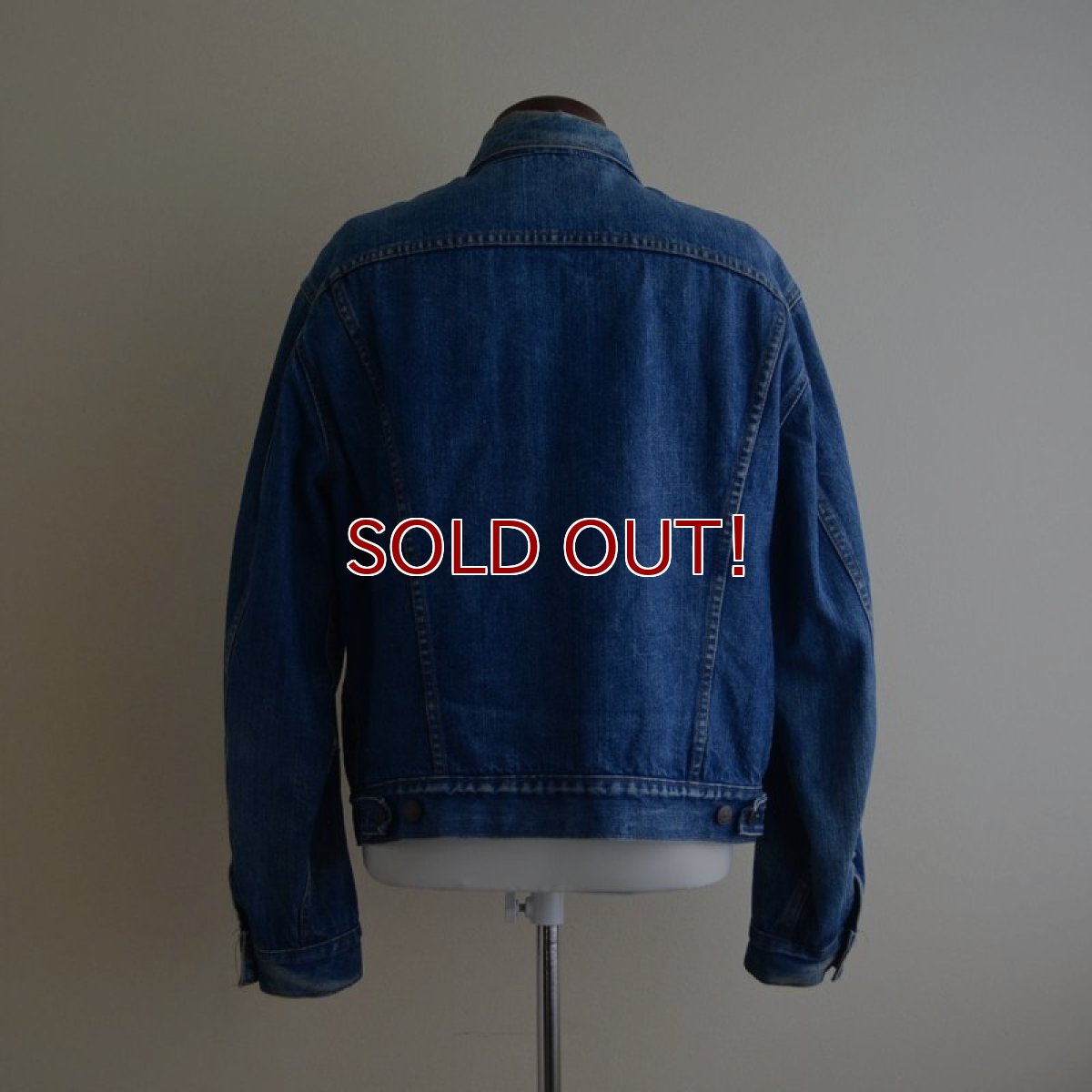 画像3: 1970s Levi's 70505-0317 裏ブランケット付きデニムジャケット　 実寸42-44  (3)
